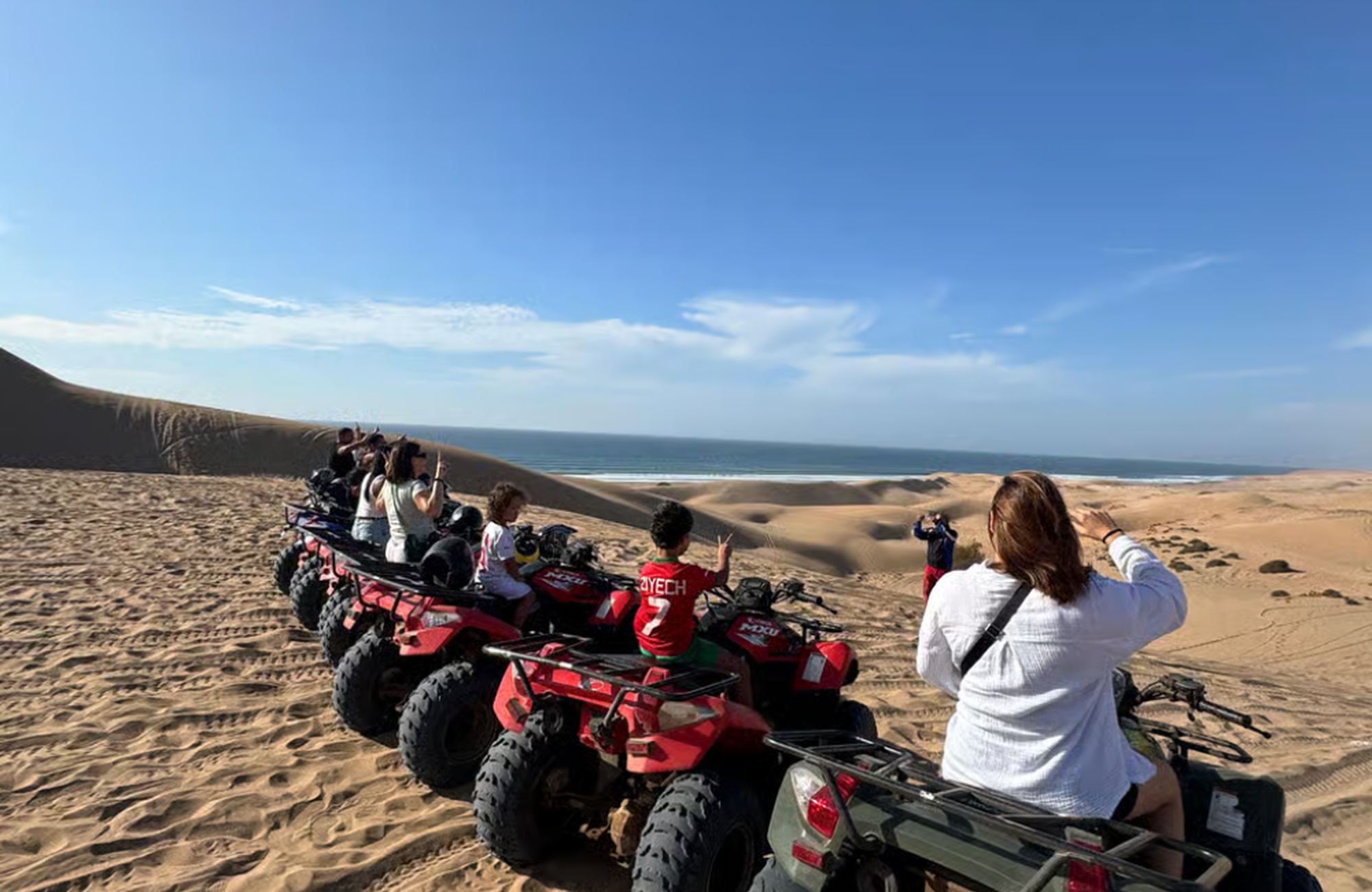 Agadir: Quad biking ATV Desert & Beach Tour & Sandboarding