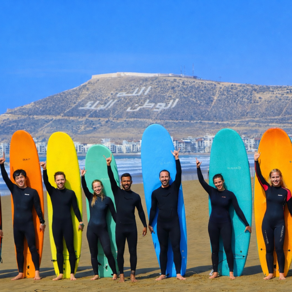 surfing lessons Agadir